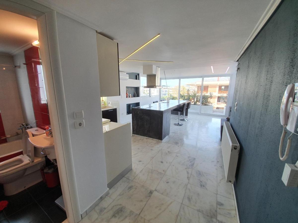 Citycenter Penthouse Mini Private Pool With Hydromassage And Great Town View Athen Exterior foto