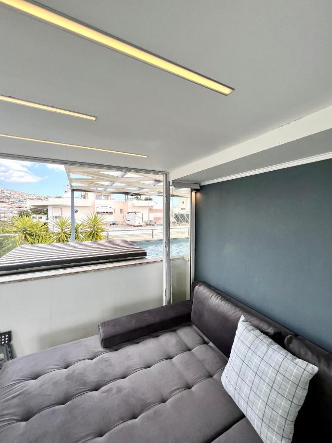 Citycenter Penthouse Mini Private Pool With Hydromassage And Great Town View Athen Exterior foto