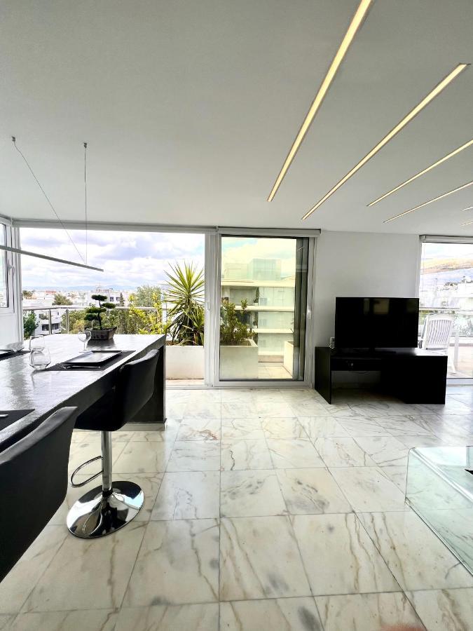Citycenter Penthouse Mini Private Pool With Hydromassage And Great Town View Athen Exterior foto